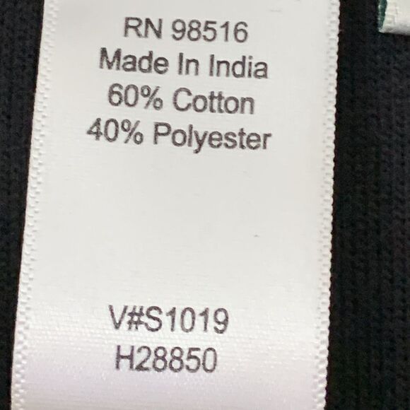 Coldwater Creek Size XL vintage jacket black with beaded detail. - Picture 5 of 11